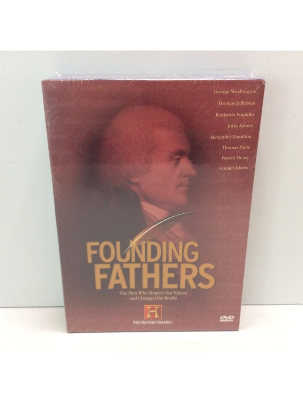 Founding Fathers DVD Box Set 2000 2 Disc History Channel Men Who Shaped Nation